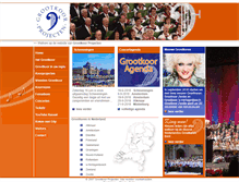 Tablet Screenshot of grootkoor.nl